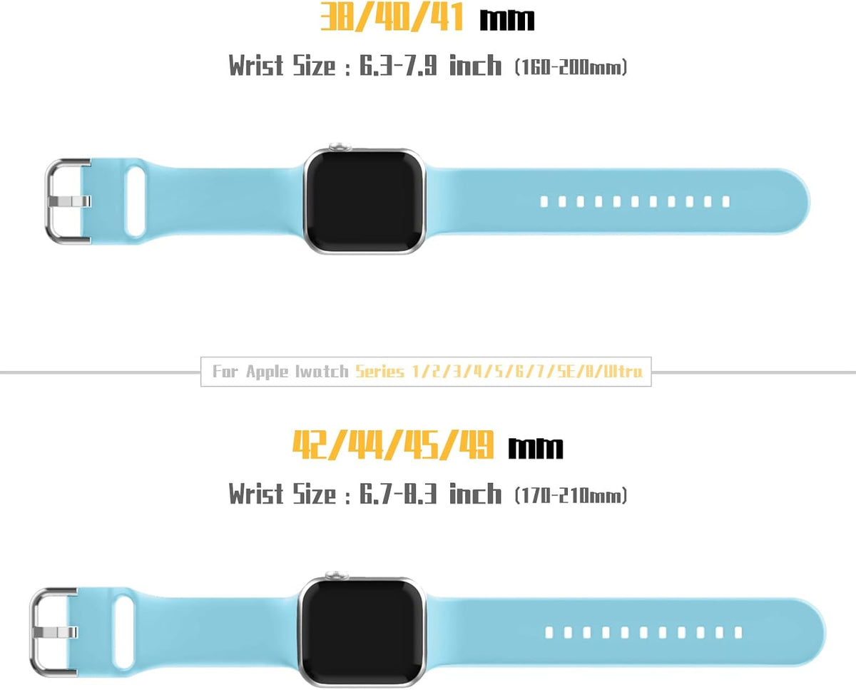Sport Band Compatible with Apple Watch Bands Women Men