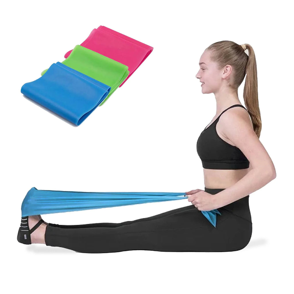 Resistance Bands Physical Therapy Exercise Bands Set of 3 Workout Bands by